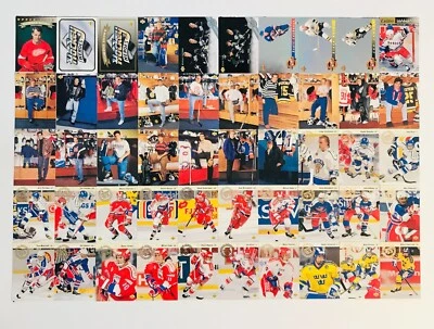 1992-93 Upper Deck NHL Lot Of 425 Partial Set W/ RC Stars HoF SP Inserts CL445 - Image 1 of 4