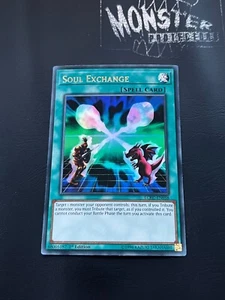 YUGIOH SOUL EXCHANGE ULTRA RARE LCKC-EN038 1ST EDITION - Foto 1 di 2