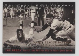 1994 Upper Deck All-Time Heroes Off the Wire 125th Anniversary Lou Brock #3 HOF