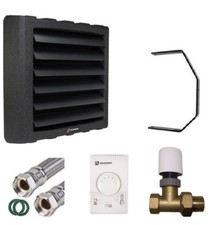 Riscaldatore ad aria Reventon AC HC45-3S 43kW + controllo + console + valvola + tubo 40 cm