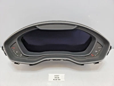 ✅ Cuadro de instrumentos velocímetro negro Audi S5 2017-2019 OEM Foto 1 de 4