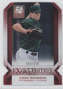 2013 Panini Elite Extra Edition Aspirations Die-Cut /200 Cody Dickson #34