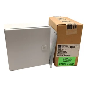 Rittal WM121206NC Carbon Steel Enclosure, Wall Mount, 12x12x6in, NEMA 1 3R 4 12 - Picture 1 of 5