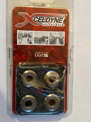 CV4 Xceldyne X2 XREM22000 KX250F SUZUKI RMZ250 KIT DE RETENCIÓN DE RESORTE DE VÁLVULA 4 piezas Foto 1 de 2