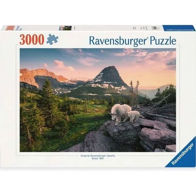 PUZZLE 3000 PEZZI ravensburger CAPRA ALPINA 121 x 80 cm - Immagine 1 di 2