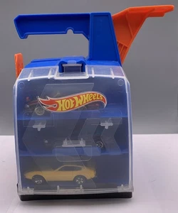 Hot Wheels Display Launcher & Storage/Carrying Case, 7 Cars From 1990s Included - Picture 1 of 23