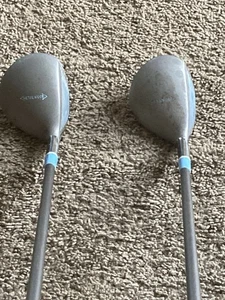 Ladies Taylor made Original 1 Driver And 3 Wood LH Golf Clubs Left Handed - Picture 1 of 7
