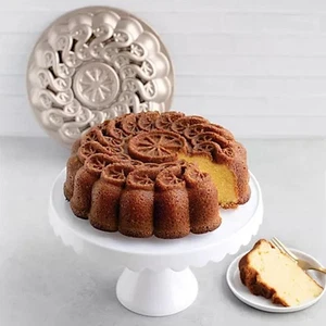Victorian Trading Nordic Ware Citrus Twist Cake Pan 8 Cup 22B - Picture 1 of 2