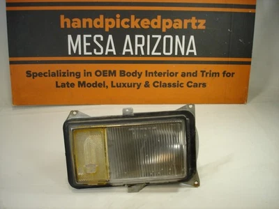 Cadillac Deville Fleetwood 1977-1979 LH luz de esquina lente carcasa Foto 1 de 4