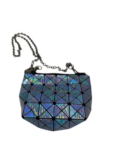 Geometrisch leuchtend schillernd holografisch Umhängetasche - Bild 1 von 1