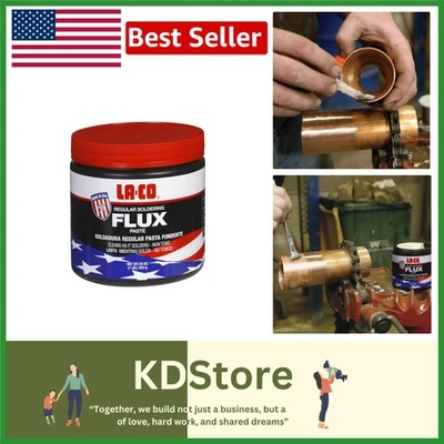 Паста с обычным паяльным флюсом - 1 фунт, чистая и всепогодная - Изображение 1 из 4