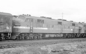 PC Penn Central NYC E-7a original montiertes Negativ - Bild 1 von 1
