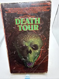 Death Tour By DAVID J. MICHAEL Pb Horror 1ST SIGNET PT 1979 Paperback From Hell - Picture 1 of 8