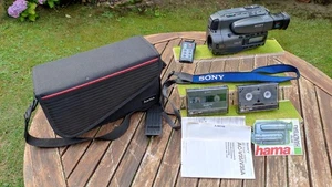 Sony HANDYCAM CCD-TR505E Video8 Videocamera Camcorder + EQUIPMENT - Bild 1 von 4