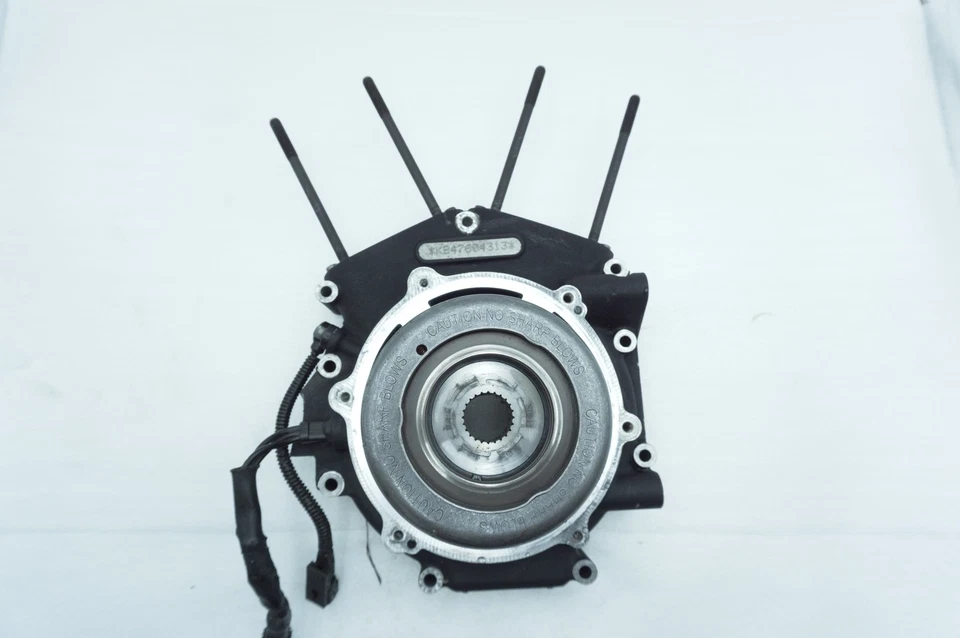 Harley Touring Street Glide 2007 OEM cárter eje motor cubierta agrietada Foto 1 de 4