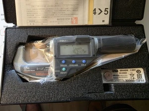 MITUTOYO 293-676-20 Quick Micrometer,0-1.2 In,0.00005 In 4CGG4 - Picture 1 of 3