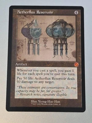 Aetherflux Reservoir (Schematic) The Brothers' War: Retro Frame Artifacts... - Image 1 of 2