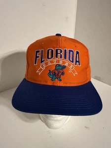 Vintage UF Florida Alligatoren blau & orange Mütze Snapback Trucker Cap 80er The Game - Bild 1 von 6