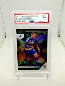 2019 Panini Chronicles XR Rookies Dejan Kulusevski Green RC PSA 10 - Picture 1 of 2