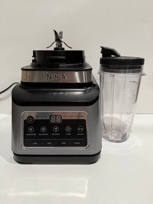 Licuadora Ninja Malaxeur Serie BN 30 Sistema de Cocina IQ Automático con Cuchillas de Taza Probado Foto 1 de 4