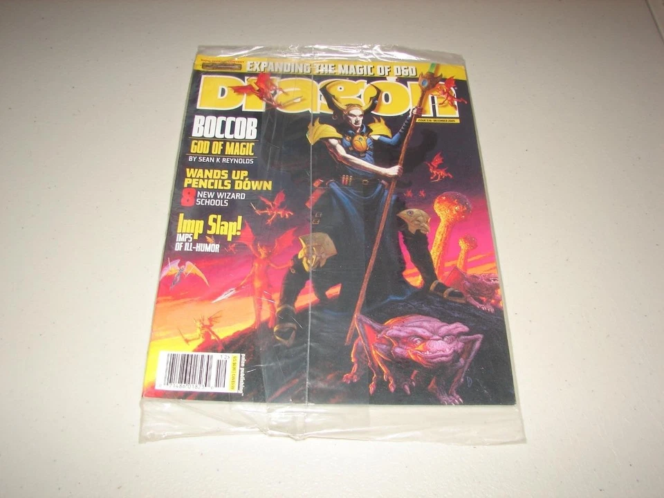 **Paizo Dragon Magazine Edición #338 - Dungeons and Dragons - Nuevo/Sellado Foto 1 de 1