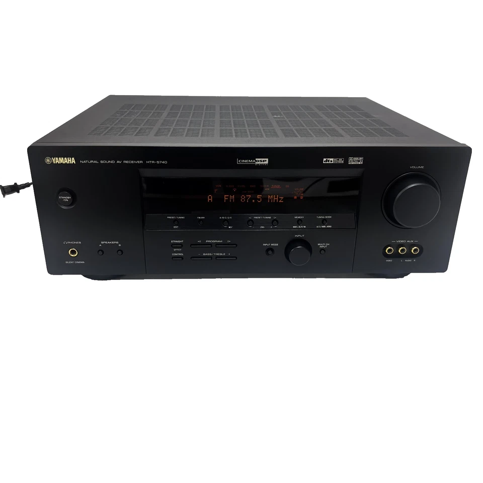 Yamaha HTR-5740 6.1 Channel 350 Watt Receiver | No Remote | Free Shipping - Image 1 of 4