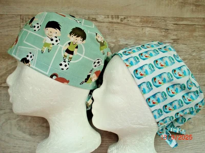 OP Haube 2-er-Set !!!Rausverkauf!!! OP-Bereich Zahnarzt Schwester Service (6a) - Bild 1 von 3