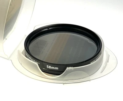 ProMaster 58mm Circular Polarizer CPL Filter Code 7202 - Image 1 of 3