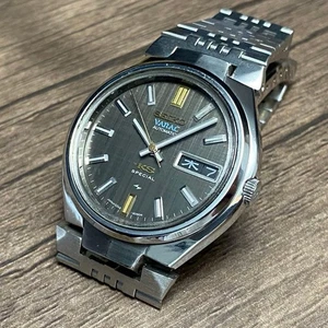 Seiko King Seiko Vanac 5246-6041 Automatik Uhr 1973 schwarzes Zifferblatt - Bild 1 von 11