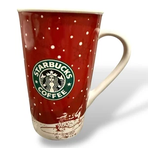 Starbucks Coffee 2007 Holiday Mug Ceramic Christmas To Go Cup - Picture 1 of 11