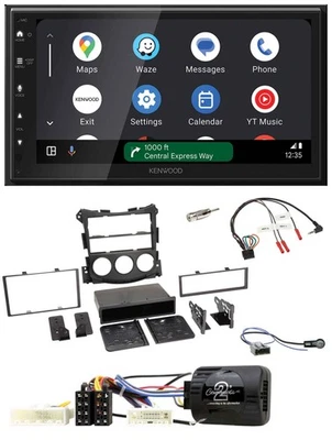 Kenwood DAB Bluetooth USB Lenkrad 2DIN Autoradio für Nissan 370Z 09-13 Roadster - Bild 1 von 4