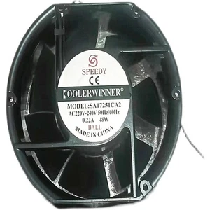 SA17251CA2 AC220V-240V 0.22A 48W 17251 17CM Cabinet Cooling Fan - Picture 1 of 2