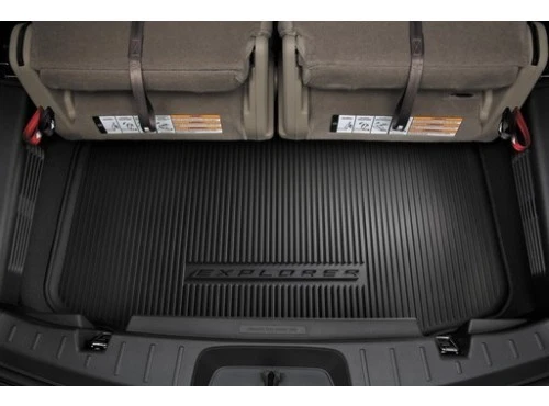 FORD EXPLORER 2011-2019 Rear Trunk Cargo Area Floor Liner Protector Mat in Black - Изображение 1 из 4