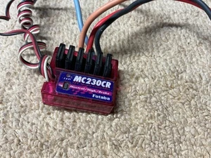 FUTABA MC230CR Brushed Motor ESC Tested & Works Great, FWD-HIGH_BRK W/Deans Conn - Picture 1 of 4