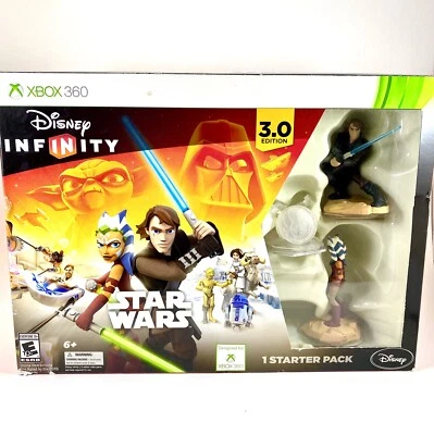 DISNEY INFINITY STAR WARS 3.0 EDITION XBOX 360 TWILIGHT OF THE REPUBLIC STARTER - Image 1 of 3