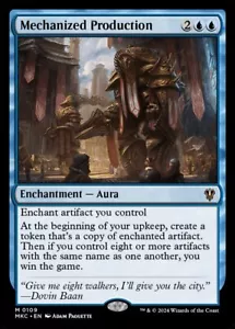 Mechanized Production | NM | ENG | Karlov Manor Commander MtG Magic EDH Artifact - Bild 1 von 1