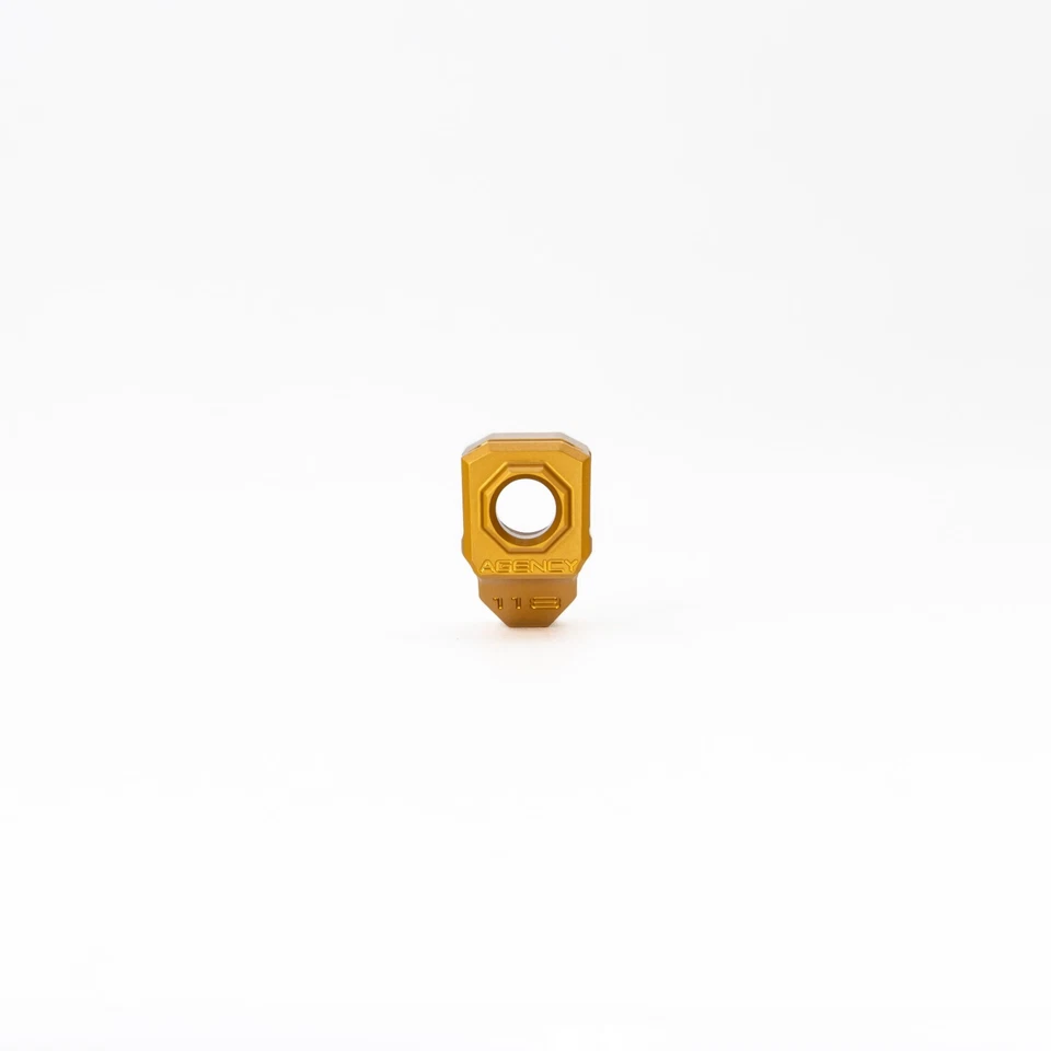 Agency Arms S&W M&P 2.0 Single Port Compensator - Gold - Image 1 of 1