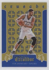 2015-16 Panini Excalibur Crusade Blue /199 Tim Duncan #7 HOF