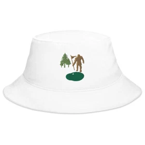 Bucket Hat "New Bigfoot Golf Cady" Embroidered Bucket Hat - Picture 1 of 48
