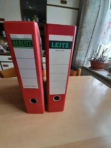 2 Aktenordner, Din A4, 8cm breit - Bild 1 von 3