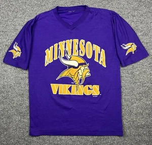 Maglia Camicia Vintage 2000 Minnesota Vikings #84 Randy Moss Giocatori NFL Uomo L  - Foto 1 di 12
