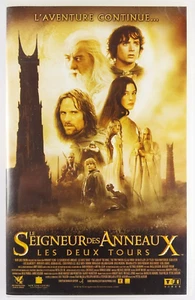 Cassette VHS Le Seigneur des Anneaux Les Deux Tours VHS Secam Version Française - Imagen 1 de 3