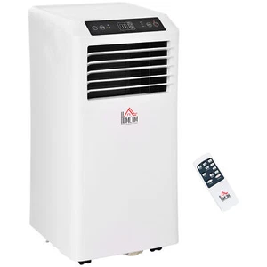 HOMCOM 8000 BTU Mobile Portable Air Conditioner with Cooling, Dehumidifier, Vent - Picture 1 of 1