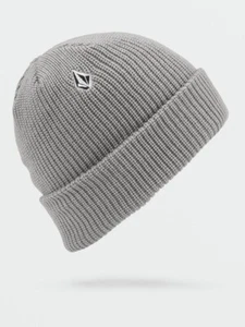 Volcom Poppen Beanie Grey NWT OSFM - Picture 1 of 2