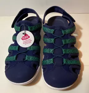 Ryka Sierra Blue/Green Comfort Surround System Open Heel Shoes Size 6M NOS - Picture 1 of 5