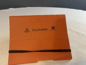 PlayStation Network Orange Notepad Notebook Diary Journal w/PlayStation Pen -NEW - Picture 1 of 5