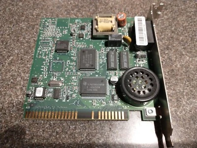 US Robotics ISA Dial-Up Modem Card Vintage D381 - Image 1 of 4