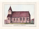 Gadebusch Chiesa Pomerania Litografia Lisch