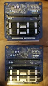 2 x APPLE MAC PRO PBA D37706-501 RAM/MEMORY RISER + FB-DIMM Modules - Picture 1 of 2