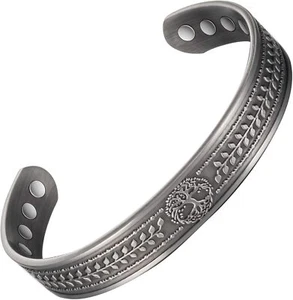 Wollet Copper Bracelet for Women Magnetic Bangle, Pure Jewelry with... - Picture 1 of 7